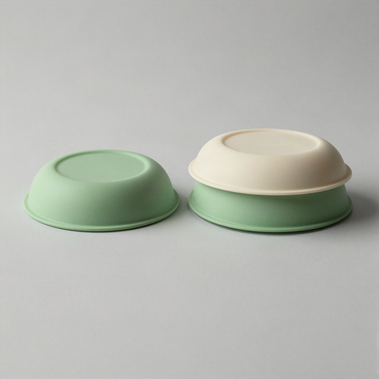 Silicone Bowl Lid Cover Pair